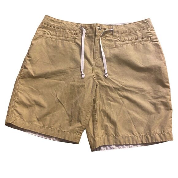 Horny Toad Women's Sz 8 Tan Drawstring Outdoor Hiking Shorts - Picture 1 of 4